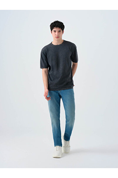 Loft Regular Fit Anthracite Men's T-Shirt Lf2039337