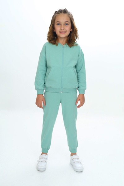 Toontoy Κοριτσίστικο κοστούμι φόρμας με κέντημα με σταγόνες