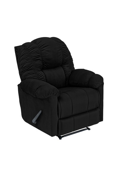 Lazy Vibes Velvet Rocking Recliner Chair| NZ100