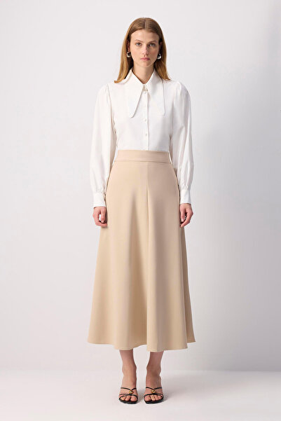 Touché Privé Fluffy Crepe Skirt