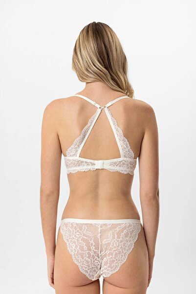 Pierre Cardin Empty Covered Back Lace Detailed Bra Set