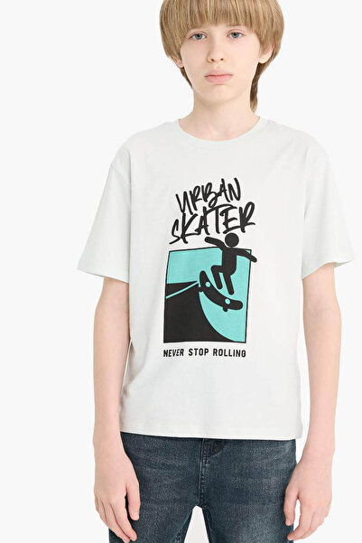 DeFacto Μπλούζα με κοντό μανίκι