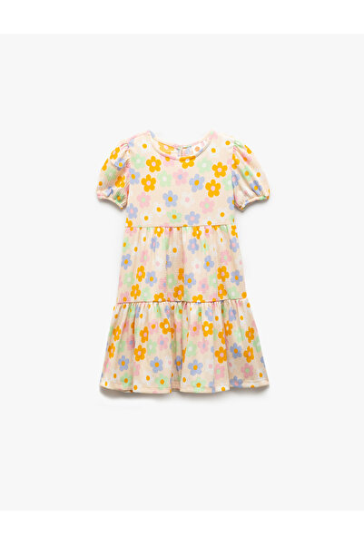 Koton Μπεζ Βρεφικό Φόρεμα 5SMG80003AK