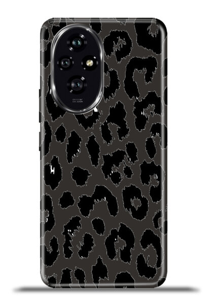 cupcase Huawei Honor 200 Uyumlu Kılıf Esnek Silikon Kamera Koruma 4k Desenli ...