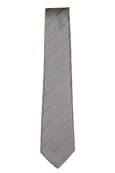 1001 Kravat Slim Striped Tie