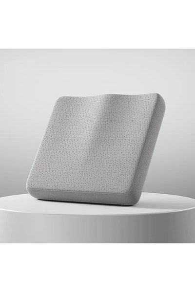Choice grey Ergonomic Memory Cotton Office Cushion Hemorrhoid Cushion Chair Cushion A Sitting Artifact Butt