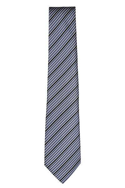 1001 Kravat Slim Striped Tie