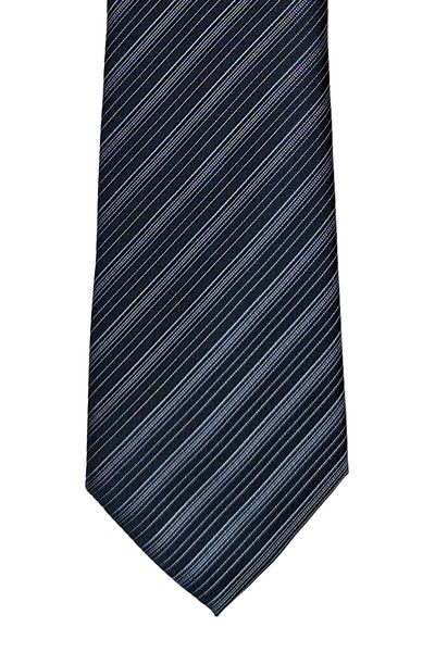 1001 Kravat Slim Striped Tie