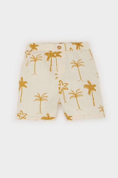 DeFacto Ecru Baby Boy Bottom-Top Set E8153A5/Er142