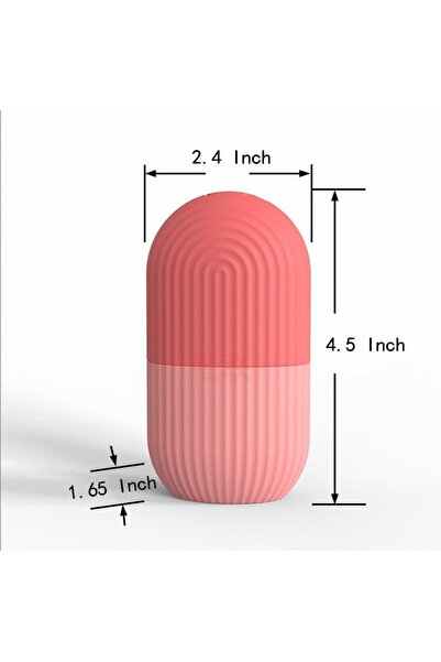 satior Ice Roller Buz Yüz Silindiri Yüz Bakım Masaj Aleti Buz Kalıbı Masaj Bu...