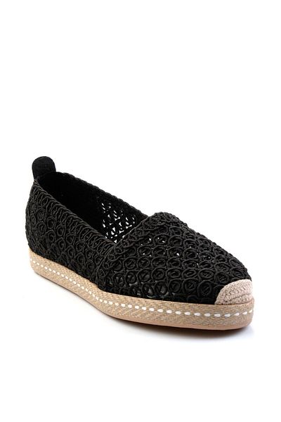 Bambi Black Women's Espadrille K 01117090516