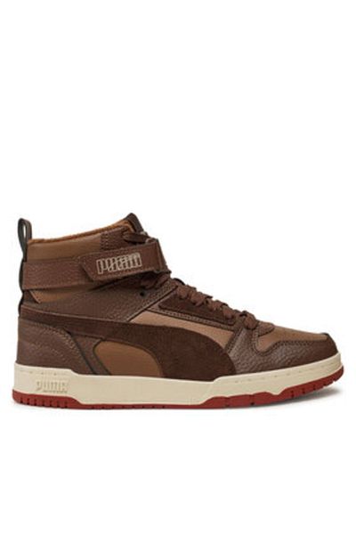 Puma boys' sneakers 388449 brown