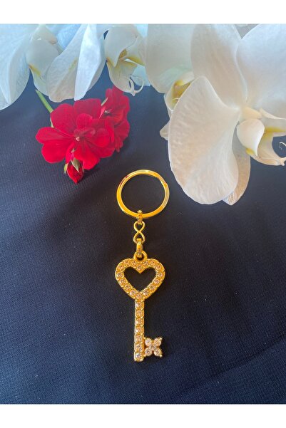 Bellinzona Breloc cu piatră de zirconiu, model breloc-amuletă-accesoriu pentr...