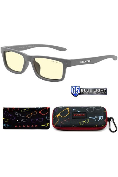 Gunnar Ochelari Protectie Calculator Gunnar CRUZ KIDS SMALL GREY 4-8 ani