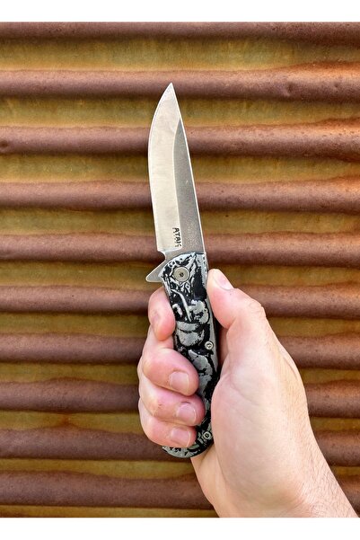 ATAK Sayyad Model 4116 Ayı Işlemeli Koleksiyonluk Çakı - Isim Yazma - Taşıma ...