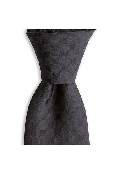 1001 Kravat Black Patterned 8 cm Wide Tie