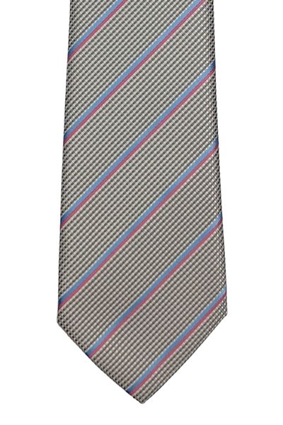 1001 Kravat Slim Striped Tie