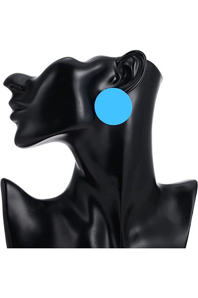 SIC MODA Cercei Rotunzi Albastri Sic Moda 4387T
