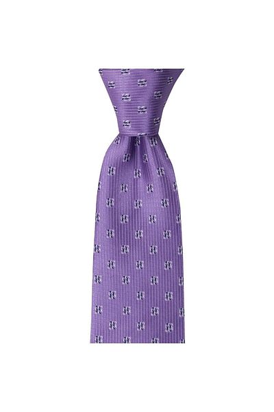 1001 Kravat Lilac Patterned 8 cm Wide Tie