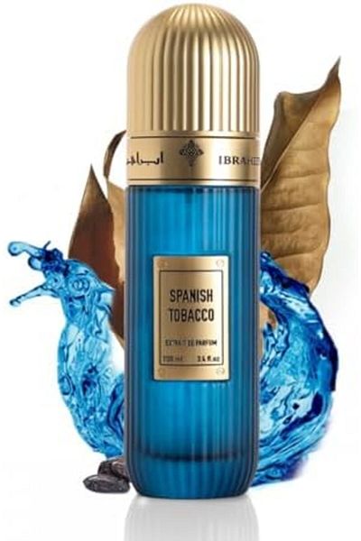Al majed oud Ibrahim Al Qurashi Spain Tobacco Perfume For Unisex, 100 ml