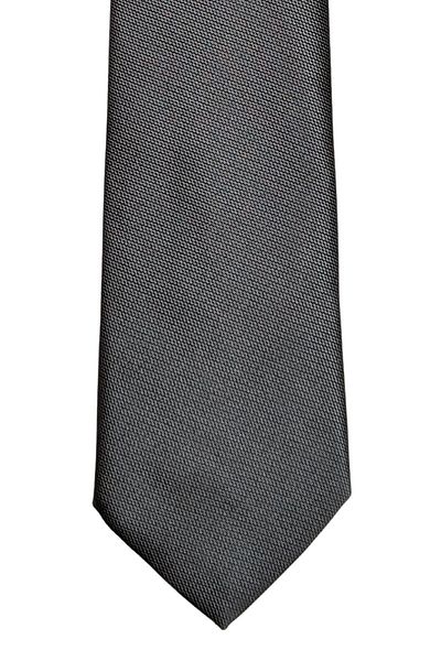 1001 Kravat Gray Patterned Classic Tie
