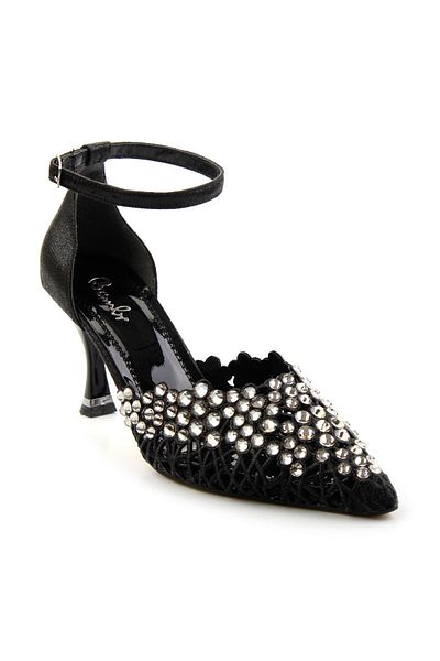 Bambi Black Women's Evening Dress Shoes K 01823121878