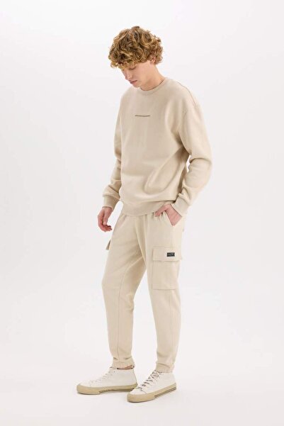 DeFacto Beige Men's Sweatpants D5252Ax/Bg155