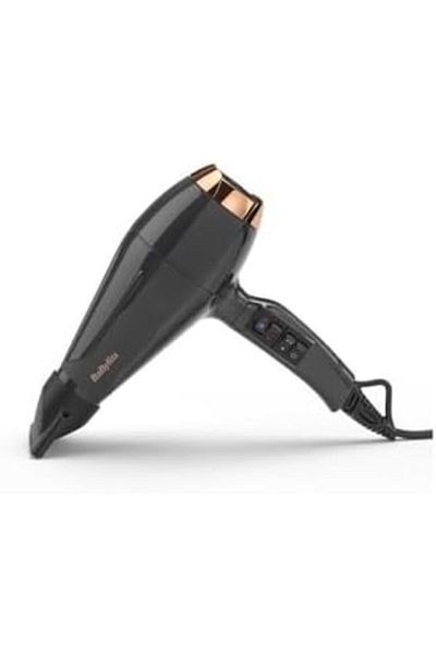 BABYLİSS BaByliss Italian Air Pro 2200 Hair Dryer, Grey, AC Motor, 2200 W Power, Ion Technology, 6719DE