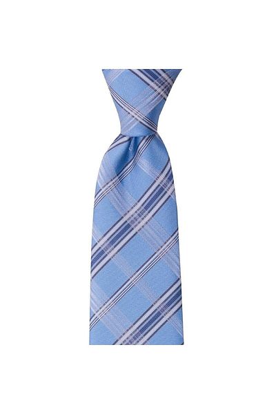 1001 Kravat Blue Patterned 8 cm Wide Tie