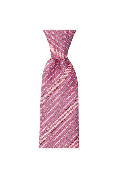 1001 Kravat Pink Striped 8 cm Wide Tie