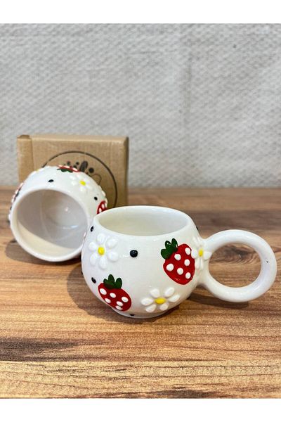 ColorCraft Handmade Ceramic Mug Mug Coffee Cup Turkish Coffee