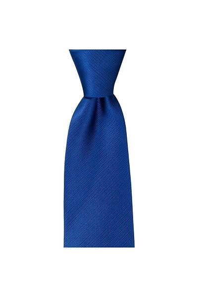 1001 Kravat Dark Blue Striped 8 cm Wide Tie