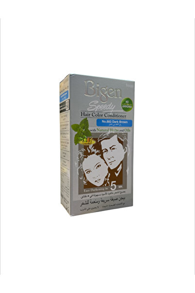 BİGEN بيجن صبغة شعر سريعة بدون امونيا - بني غامق رقم 883
