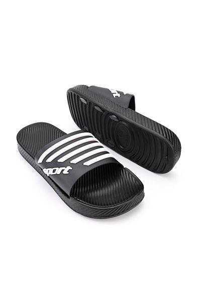 Tmall Men's Slippers, Foam, Pb2015, Black