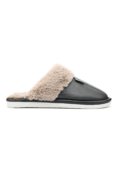 Tmall Men's Slippers, Made Of Eco-leather, Pb2005, Grey