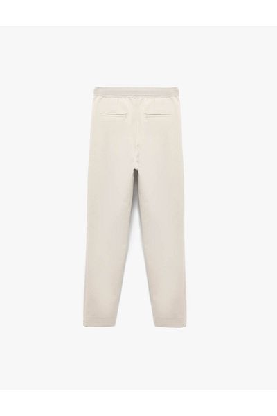 Koton High Waist Slim Fit Cigarette Pants