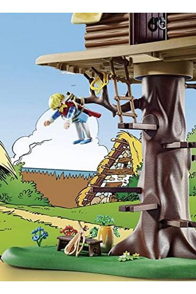 Mu Art Ahşap Mrt Asterix 71016 Troubadix, Tree House, Toy for Children from 5 Years Art 871301