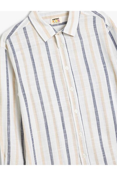 Koton Hosszú ujjú pamut ing - gombos kivitel