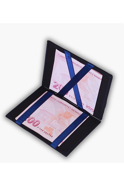 DAMY Genuine Leather Men's and Women's Wallet, Card Holder, Magic Wallet, Small Lightweight