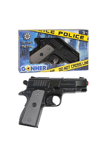 Genel Markalar METAL SİLAH TABANCA REF-46-6 POLİCE SİYAH 8K 3+ ( 1 ADET FİYAT...