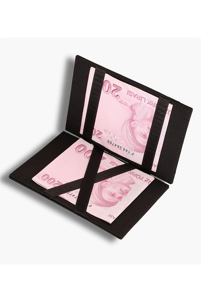 DAMY Genuine Leather Men's and Women's Wallet, Card Holder, Magic Wallet, Small Lightweight