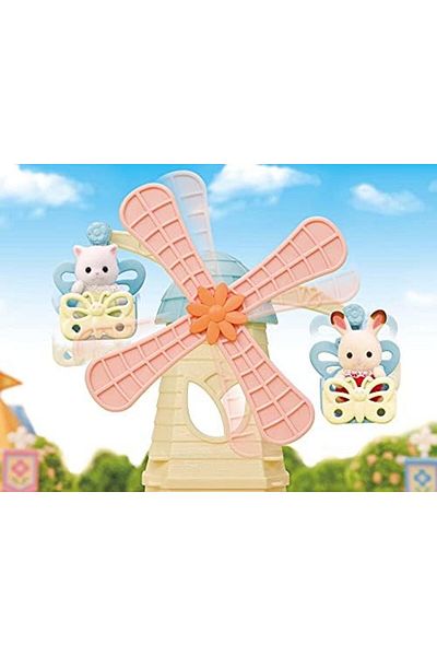 Mu Art Ahşap Mrt Families 5526 Doll Windmill Park - Dollhouse Playsets Multicolor Art 871301