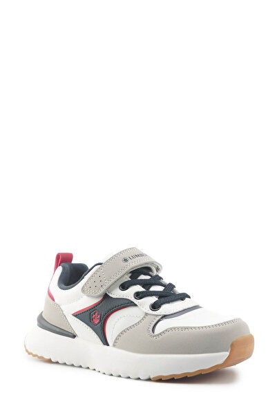 lumberjack AGAIN 5FX Pantofi sport albi pentru băiat