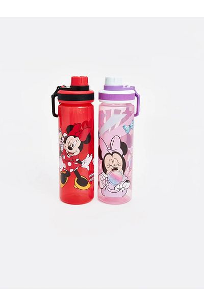 LC Waikiki Lcw Accessories Mixed Printed Girl's Water Bottle 600 ml