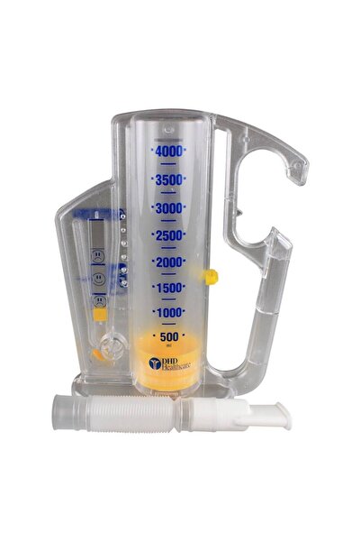 Portex COACH 2® Hacim Bazlı Teşvik Spirometresi – Nefesinizi Güçlendirin (4000 mL)