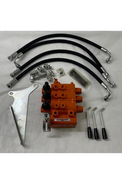 POWERFULEX MASSEY TRAKTÖR HİDROLİK DAMPER VALFİ 4 ÇIKIŞ + HİDROLİK