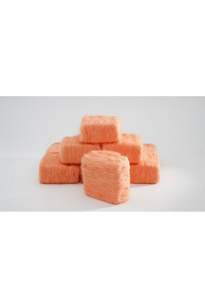 KASH Felted Orange Soap |   Handmade Peeling Effect Wool Covered Soap |   Cleanses and Revitalizes Skin