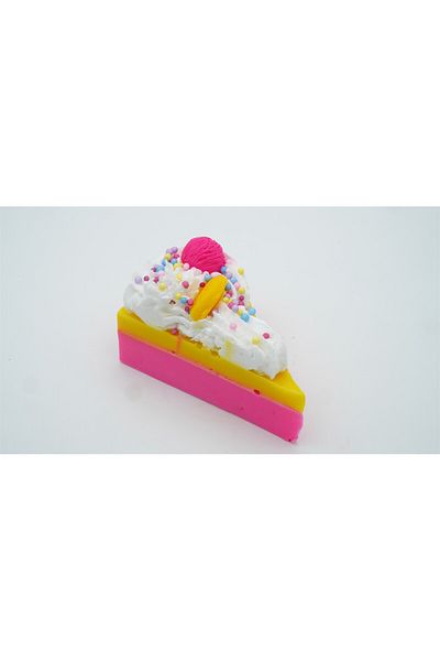 KASH Vegan and Natural Handmade Cherry Flavored Cheesecake Soap |   Skin-Friendly, Realistic Design