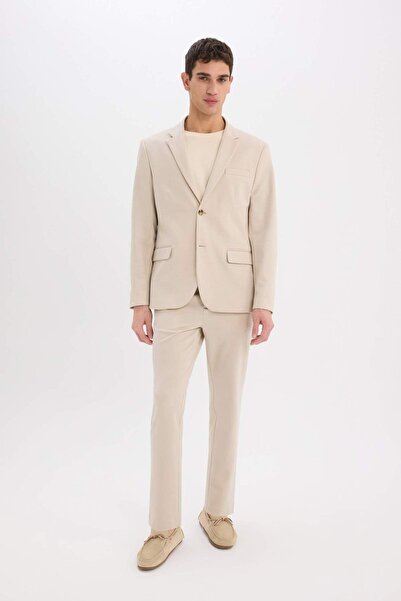 DeFacto Jogger Pants Basic rovné kapsy rovné nohavice D3695AX25SP