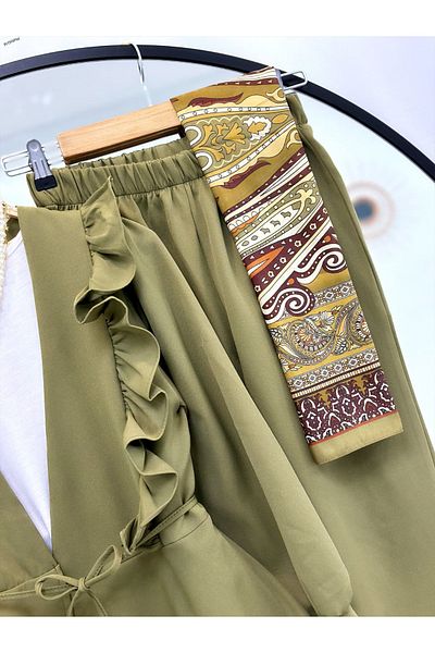 YEDİLALE NİLÜFER RUFFLED CLASSIC ΣΕΤ ΔΙΠΛΟ [εξαιρουμένου του εσωτερικού, του σάλιου]